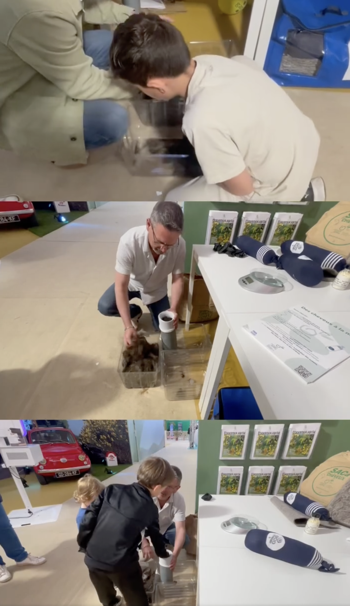 coiffeurs justes à la foire de Brignoles
